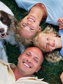 stock photo of happy family